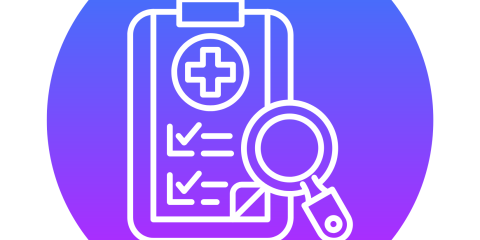 a graphic of a chart and a magnifying glass